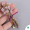 Purple Twist Ties for Bags 4 Wire and Plastic Bread Ties 1000 Pack Bendable Plastic Twisty Ties Universal and Lightweight Wire Bag Ties Twists for Gardening Packing Decorating